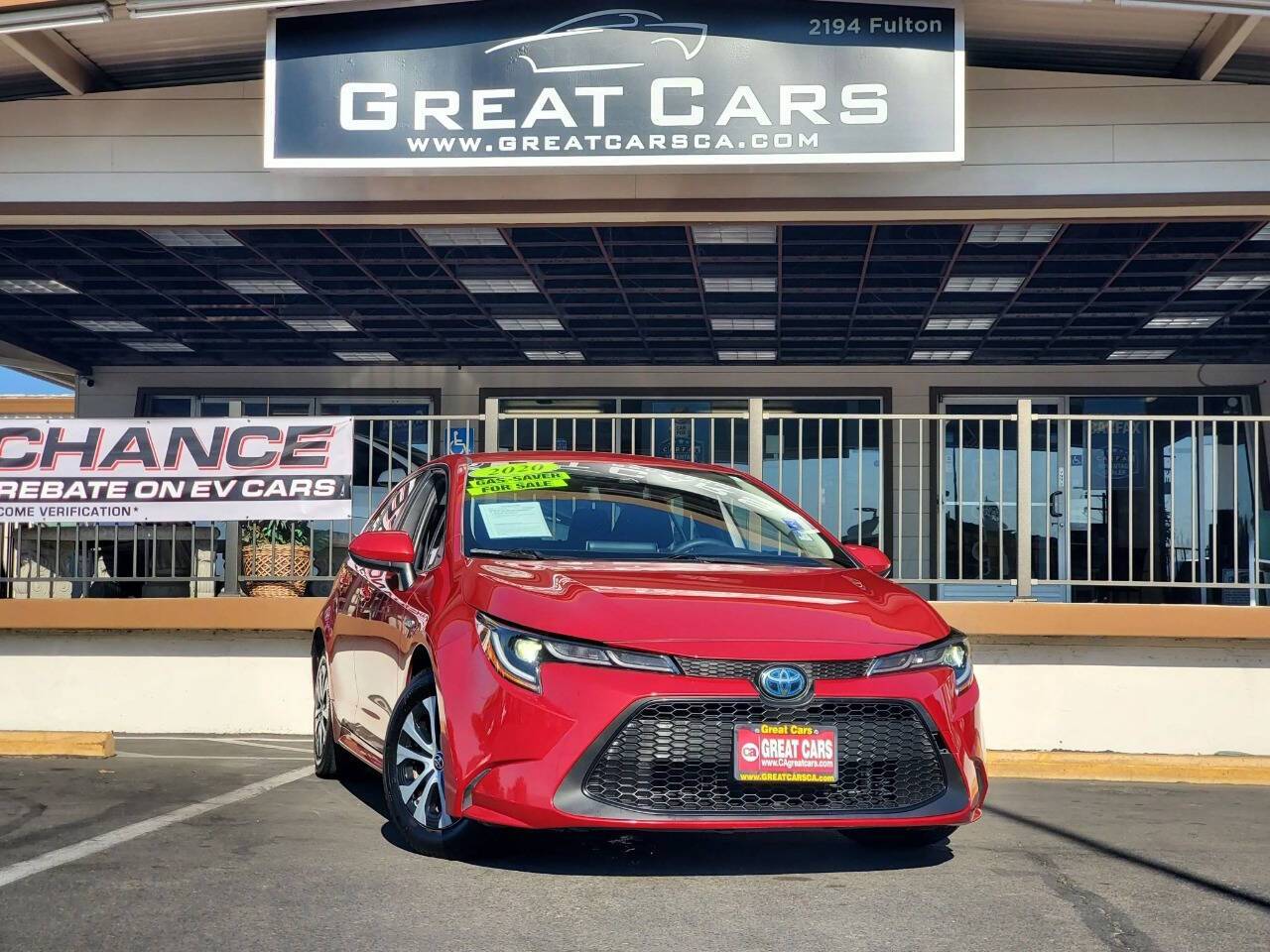 2020 Toyota Corolla Hybrid LE — Sedan — 108,342 mi — Sacramento, CA