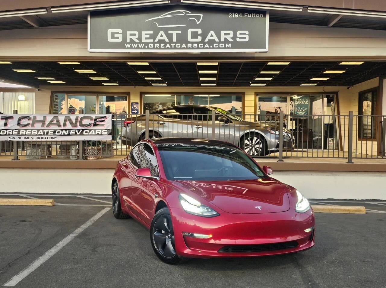 2018 Tesla Model 3 Long Range — Sedan — 82,635 mi — Sacramento, CA