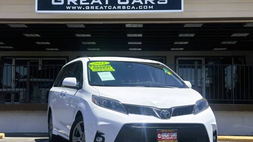 2018 Toyota Sienna SE — Minivan — 133,858 mi — Sacramento, CA