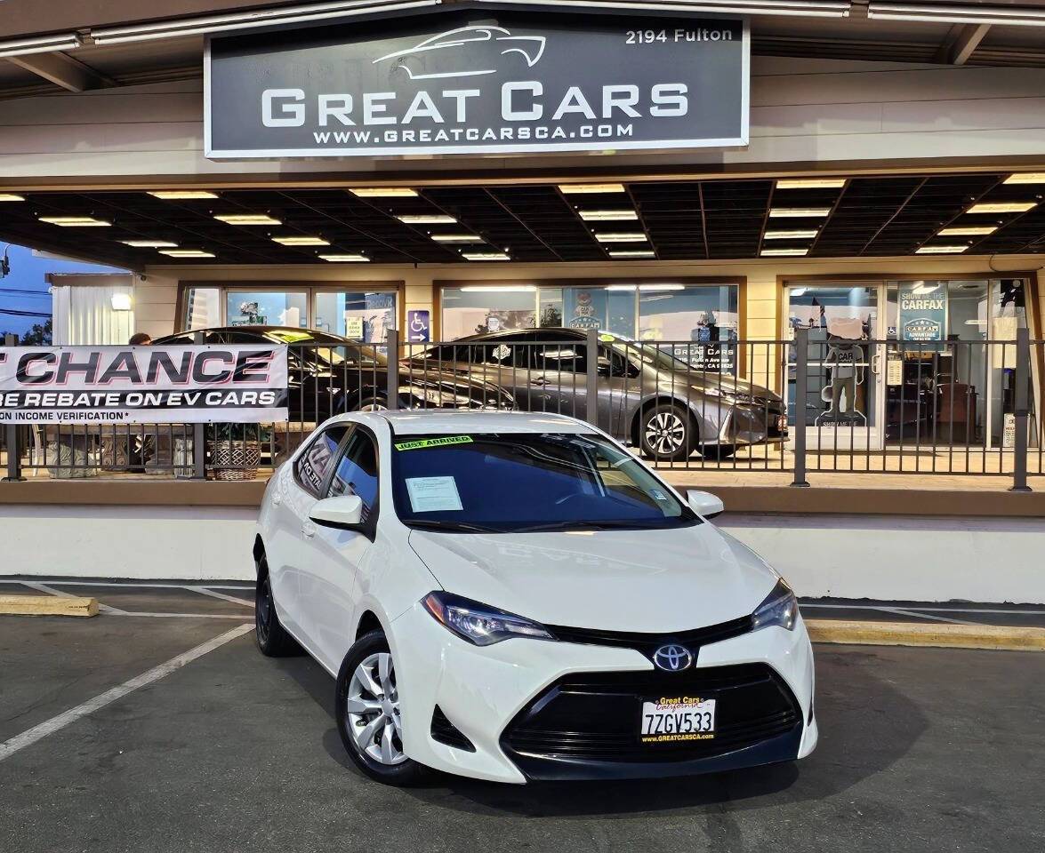 2017 Toyota Corolla LE — Sedan — 129,637 mi — Sacramento, CA