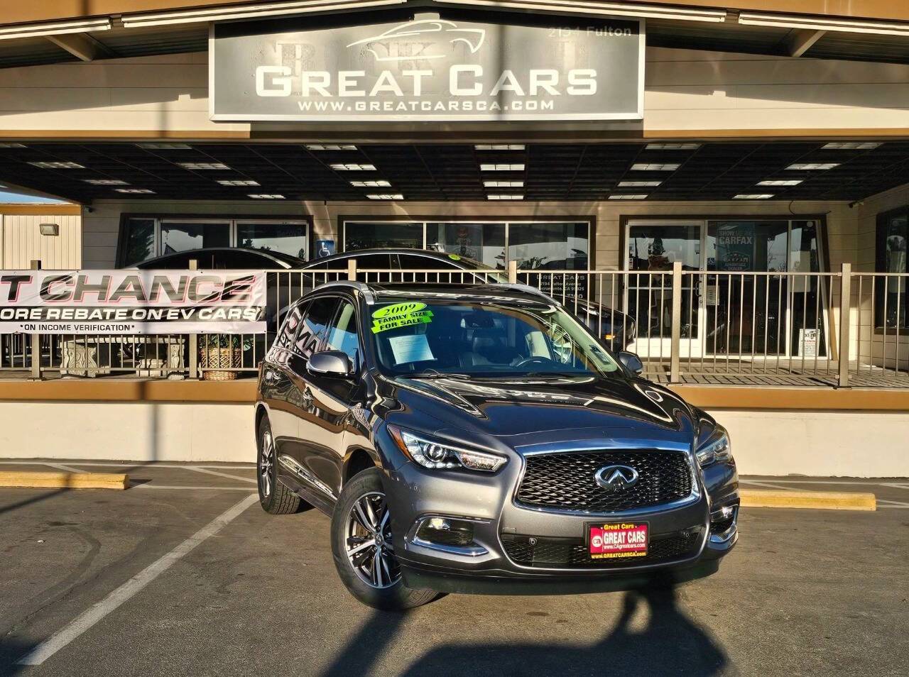2019 INFINITI QX60 LUXE — SUV — 75,591 mi — Sacramento, CA