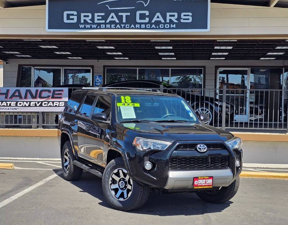 2018 Toyota 4Runner TRD Off Road Premium — SUV — 121,656 mi — Sacramento, CA