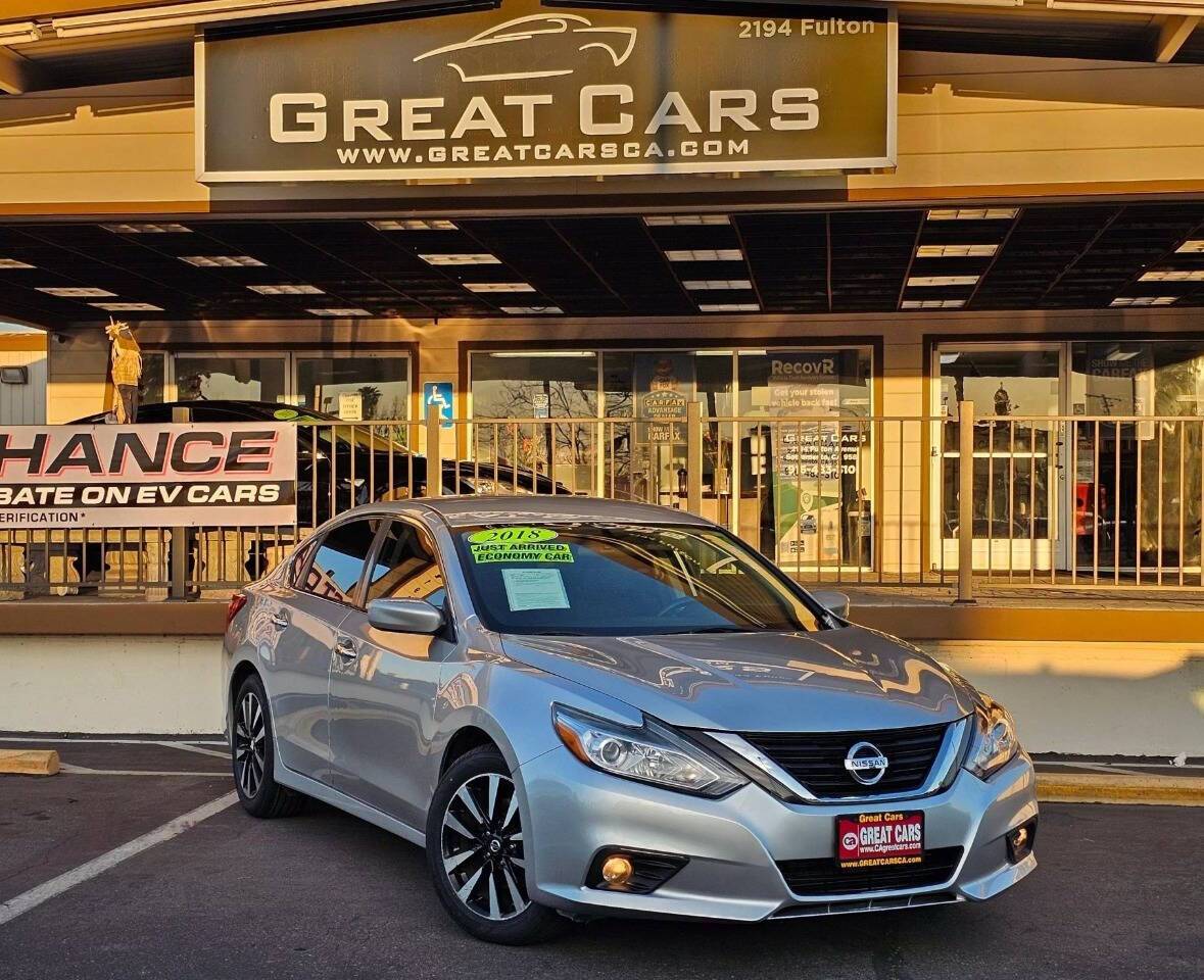 2018 Nissan Altima 2.5 SV — Sedan — 86,323 mi — Sacramento, CA