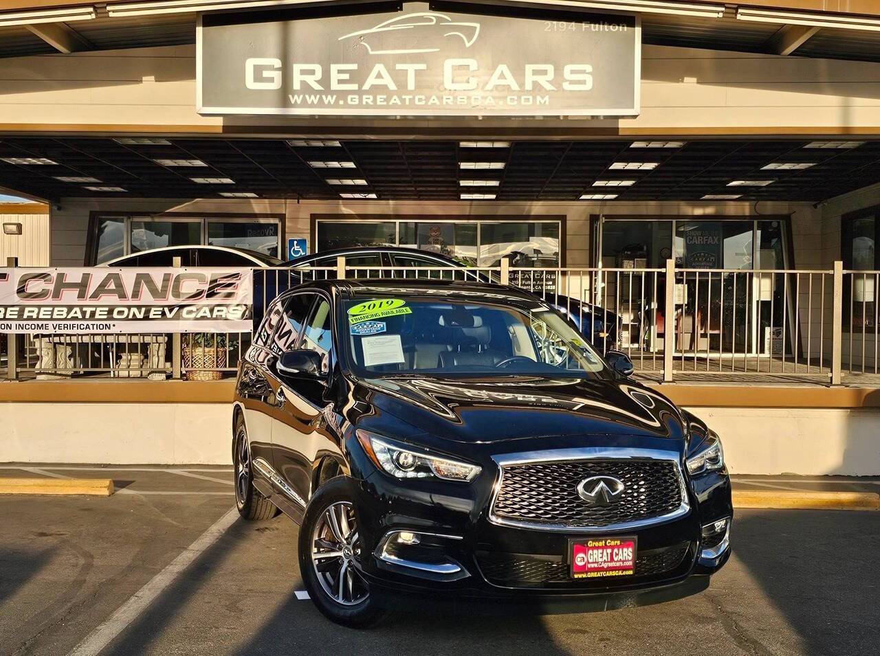 2019 INFINITI QX60 PURE — SUV — 96,468 mi — Sacramento, CA