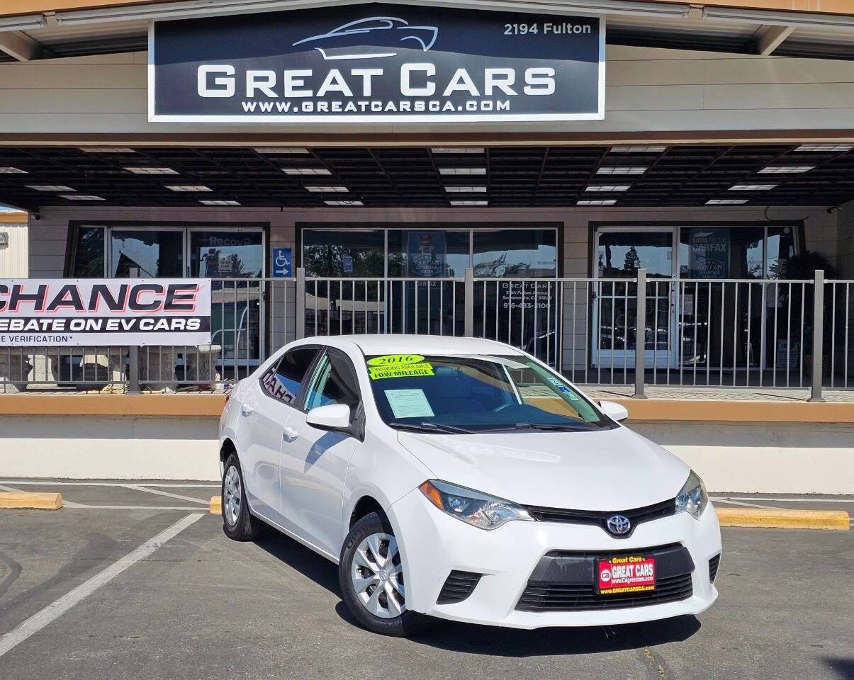 2016 Toyota Corolla S Plus — Sedan — 68,677 mi — Sacramento, CA
