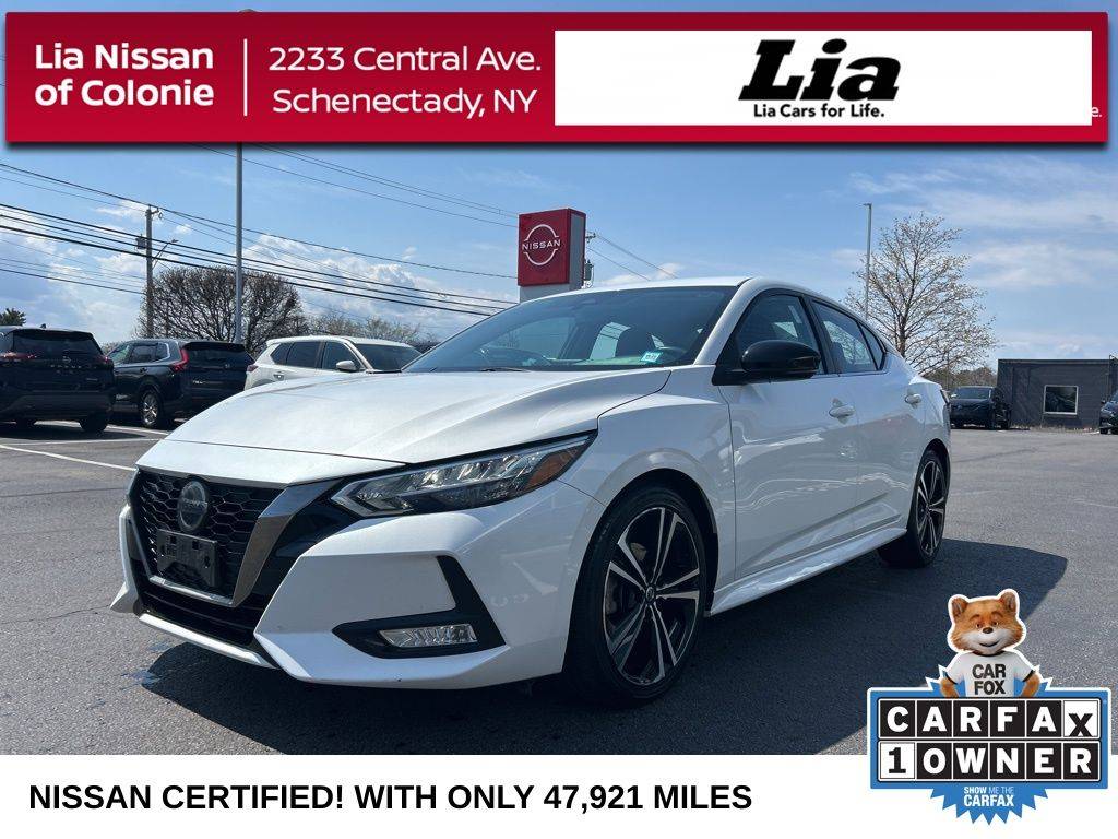 2021 Nissan Sentra SR — Sedan — 47,907 mi — Schenectady, NY