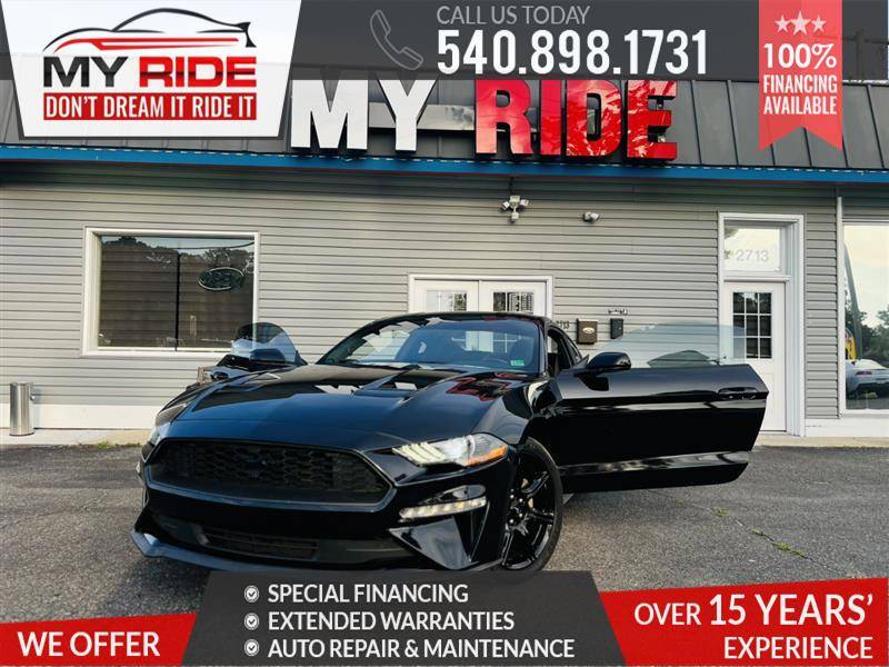 2019 Ford Mustang EcoBoost — Coupe — 42,312 mi — Fredericksburg, VA