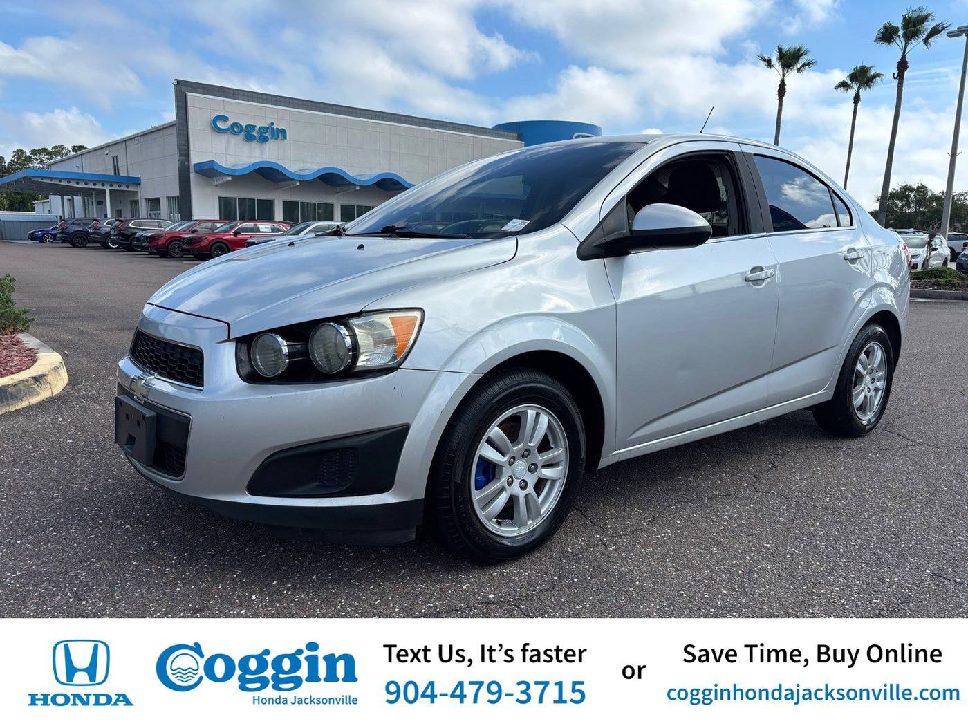 2013 Chevrolet Sonic LT — Sedan — 128,849 mi — Jacksonville, FL