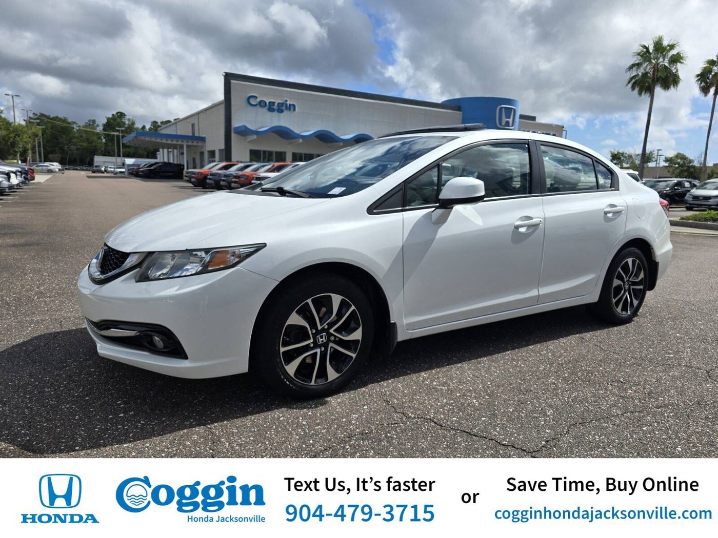 2013 Honda Civic EX-L — Sedan — 95,429 mi — Jacksonville, FL