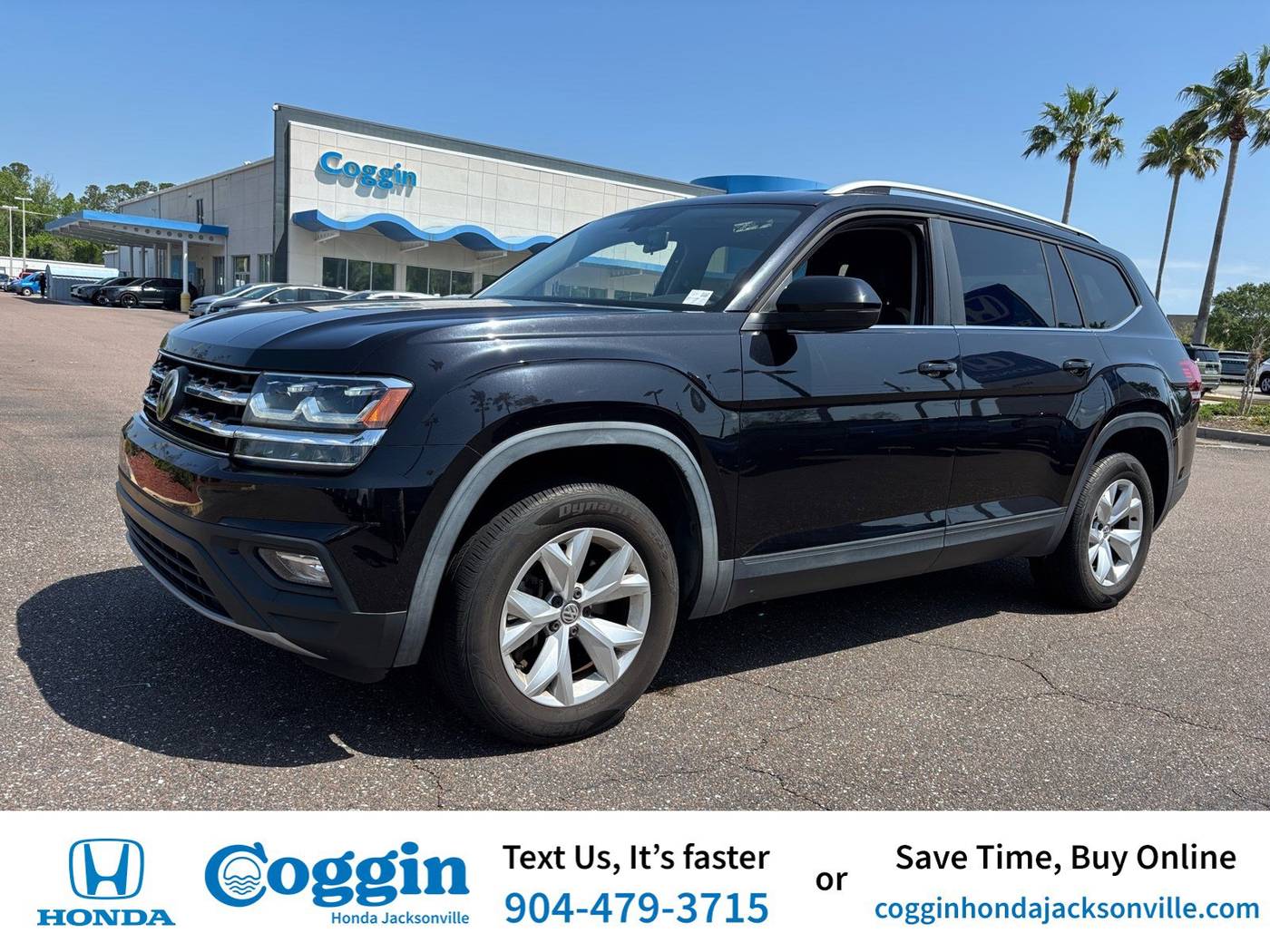 2019 Volkswagen Atlas SE — SUV — 62,334 mi — Jacksonville, FL