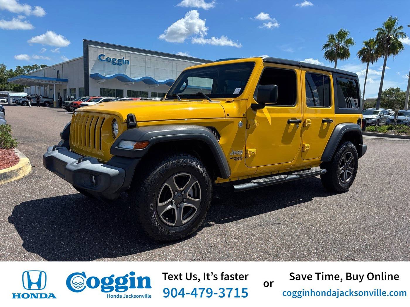 2018 Jeep Wrangler Sport S — SUV — 43,117 mi — Jacksonville, FL