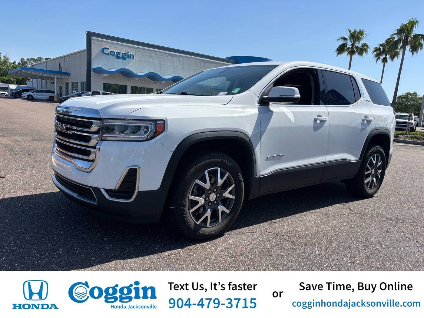 2021 GMC Acadia SLE — SUV — 59,002 mi — Jacksonville, FL