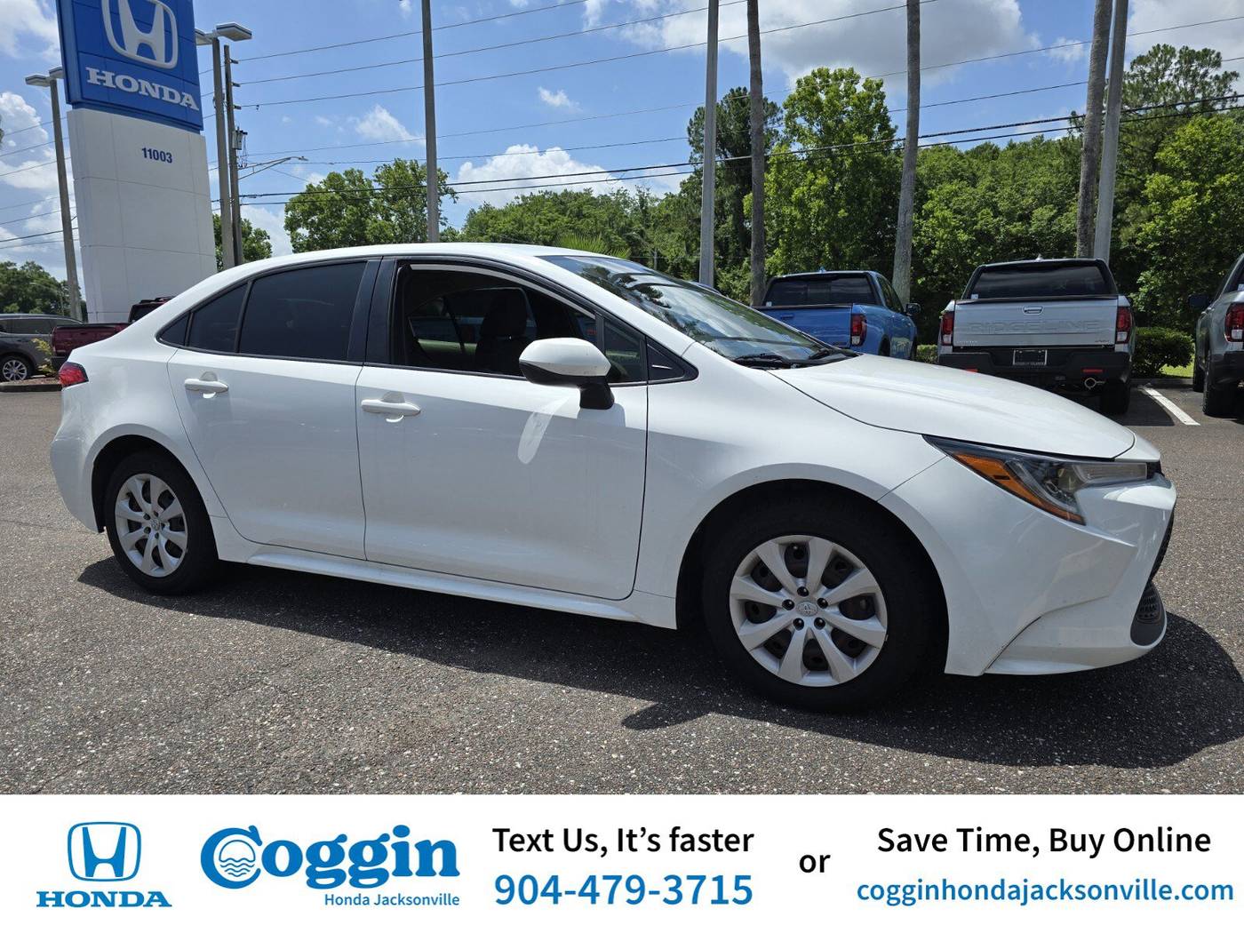 2022 Toyota Corolla LE — Sedan — 51,289 mi — Jacksonville, FL
