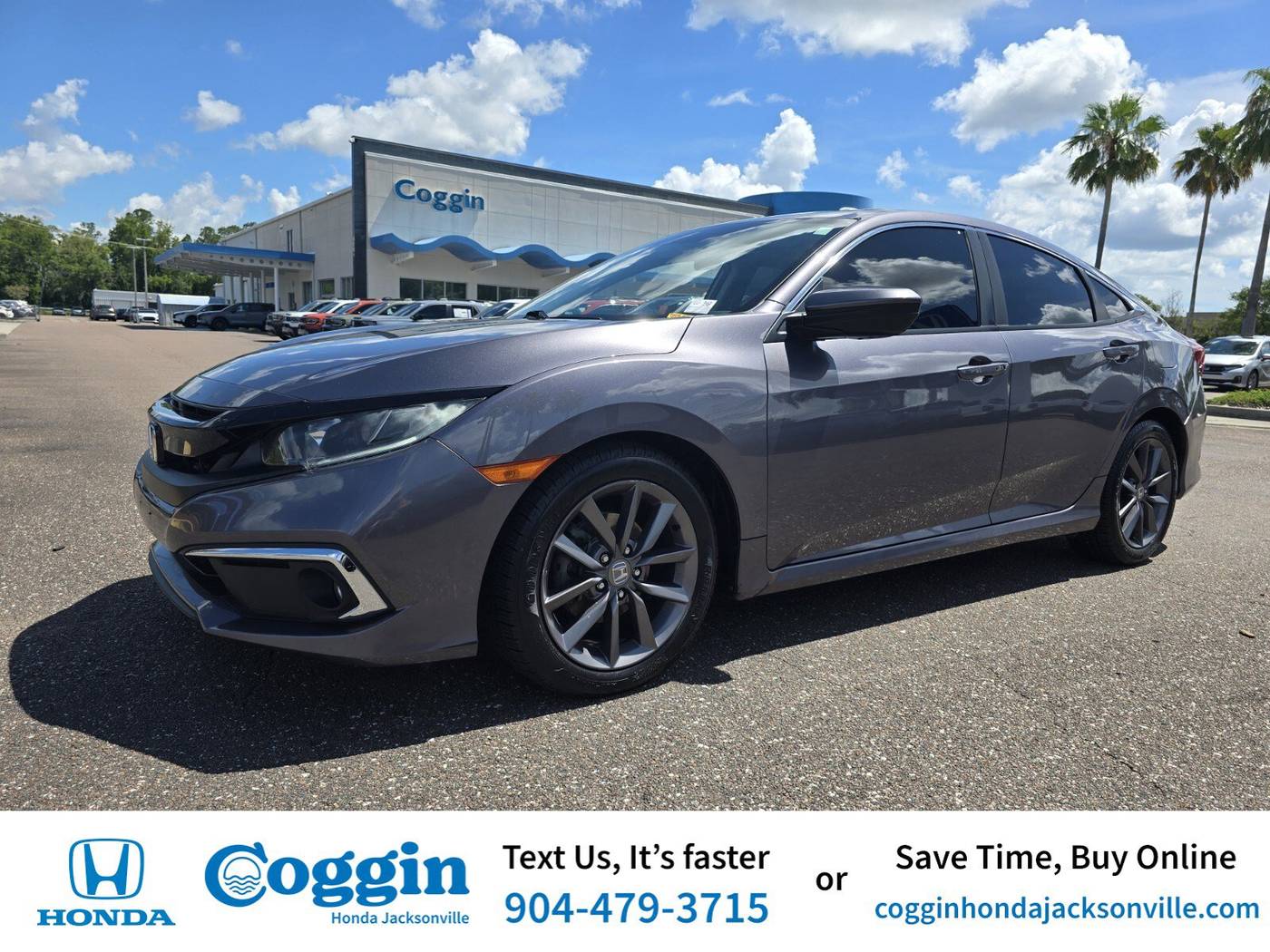 2021 Honda Civic EX — Sedan — 137,591 mi — Jacksonville, FL