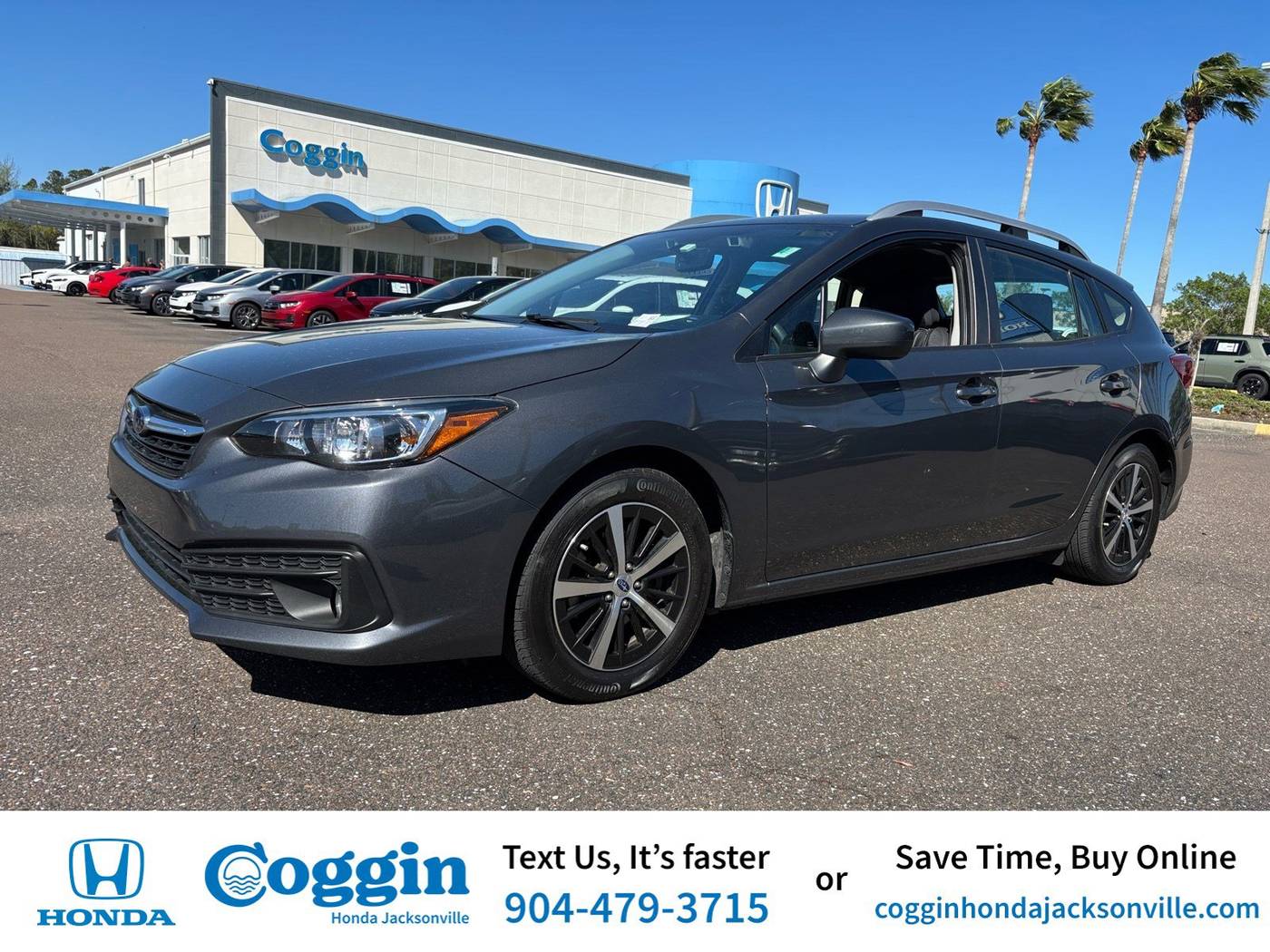 2022 Subaru Impreza Premium — Hatchback — 96,498 mi — Jacksonville, FL