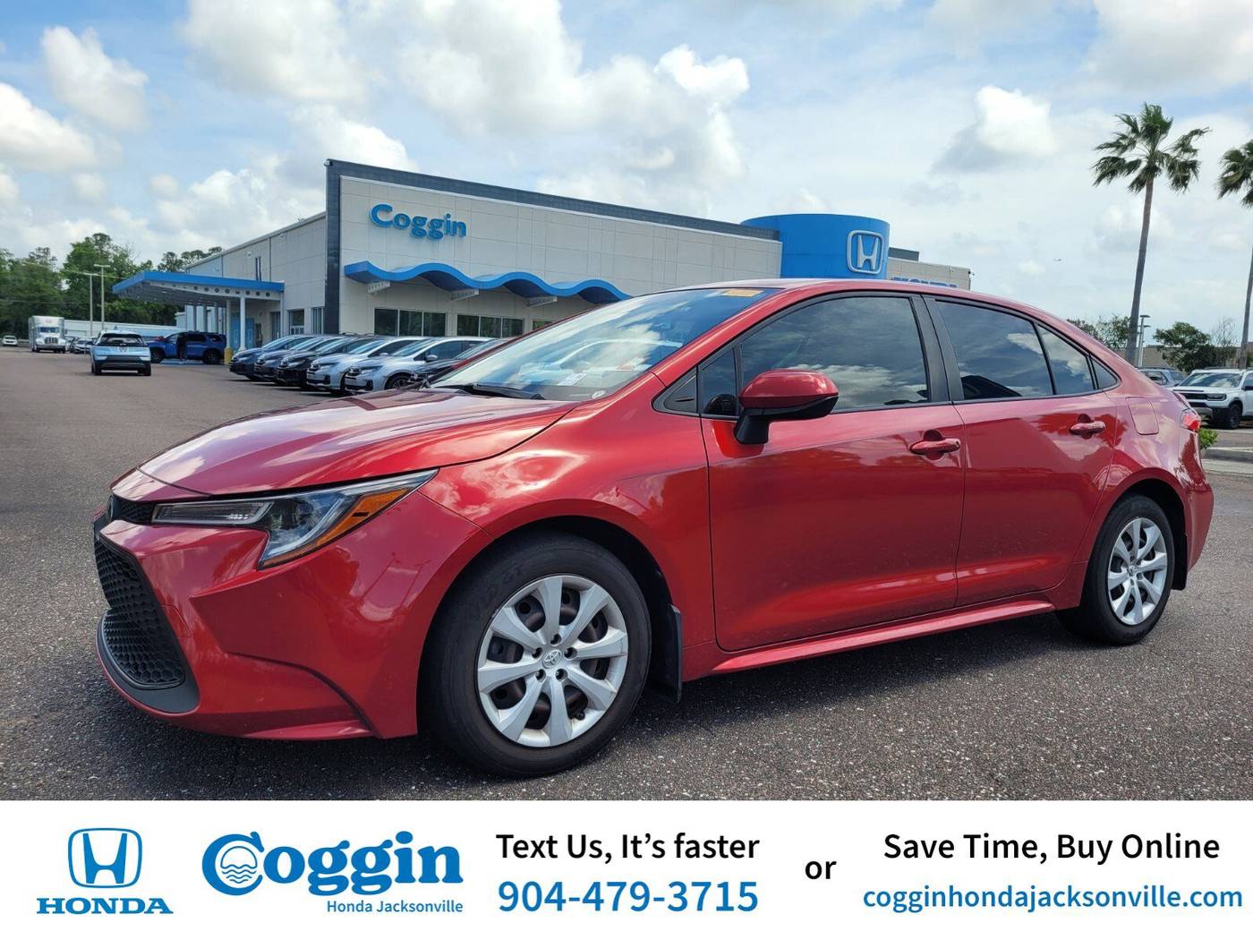 2021 Toyota Corolla LE — Sedan — 74,948 mi — Jacksonville, FL
