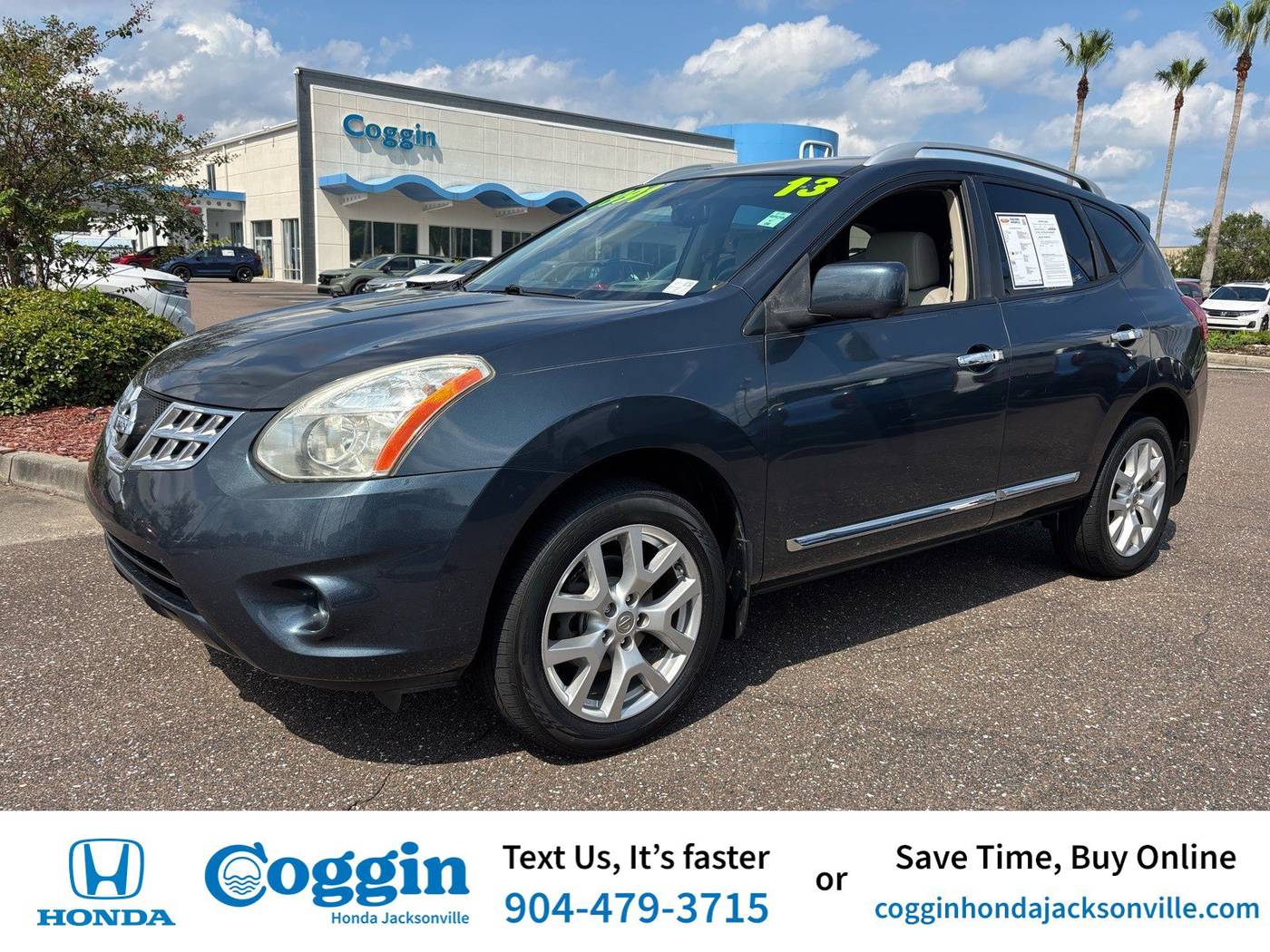 2013 Nissan Rogue SL — SUV — 150,337 mi — Jacksonville, FL