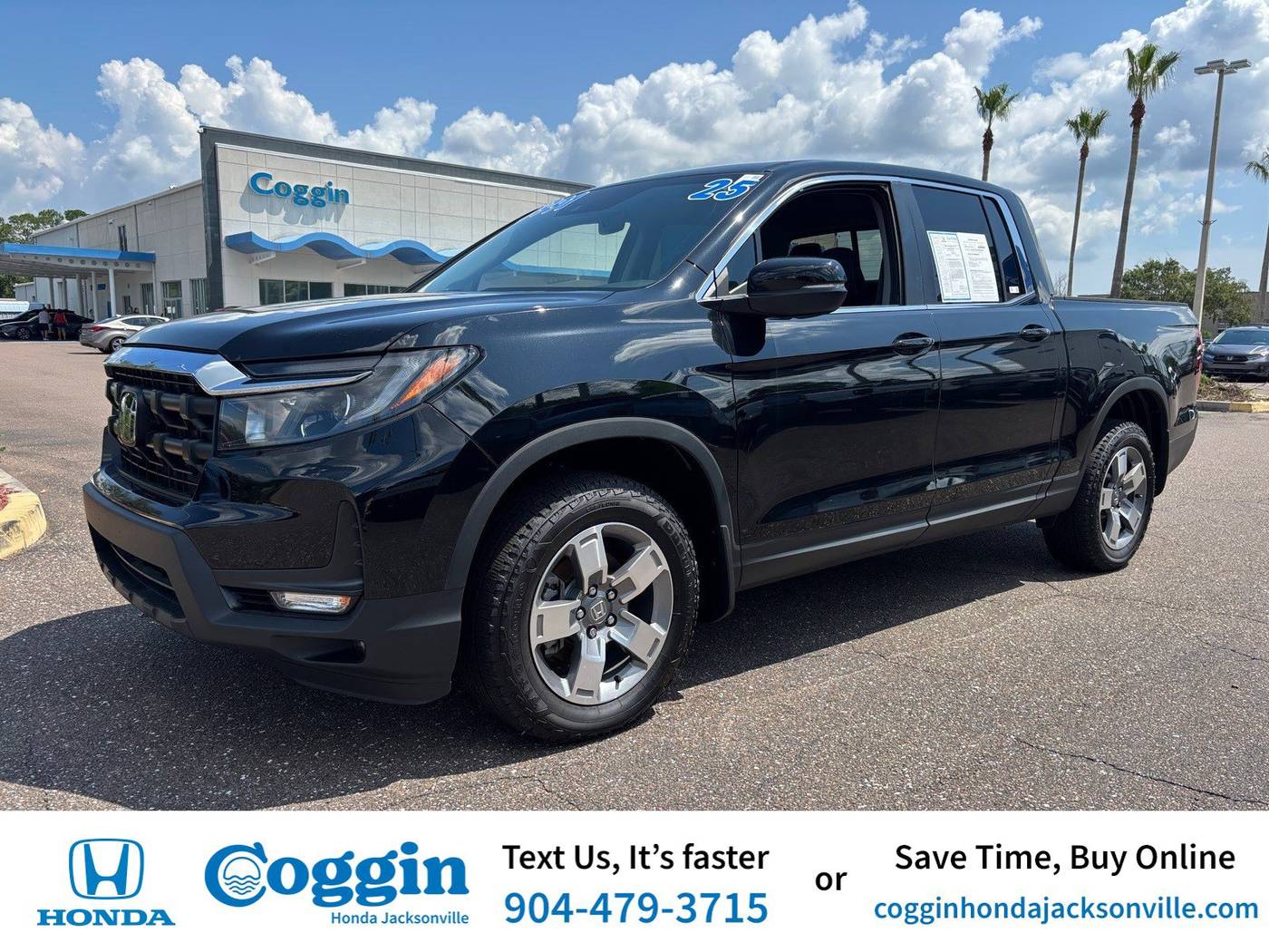 2025 Honda Ridgeline RTL — Pickup Truck — 2,899 mi — Jacksonville, FL