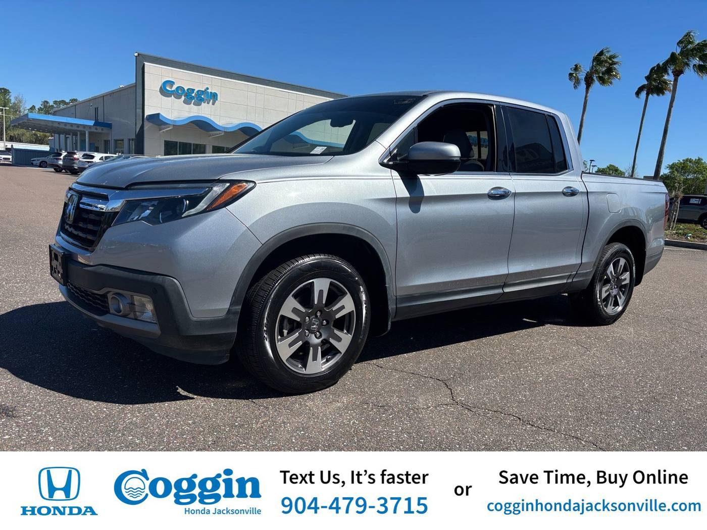 2019 Honda Ridgeline RTL-E — Pickup Truck — 66,186 mi — Jacksonville, FL