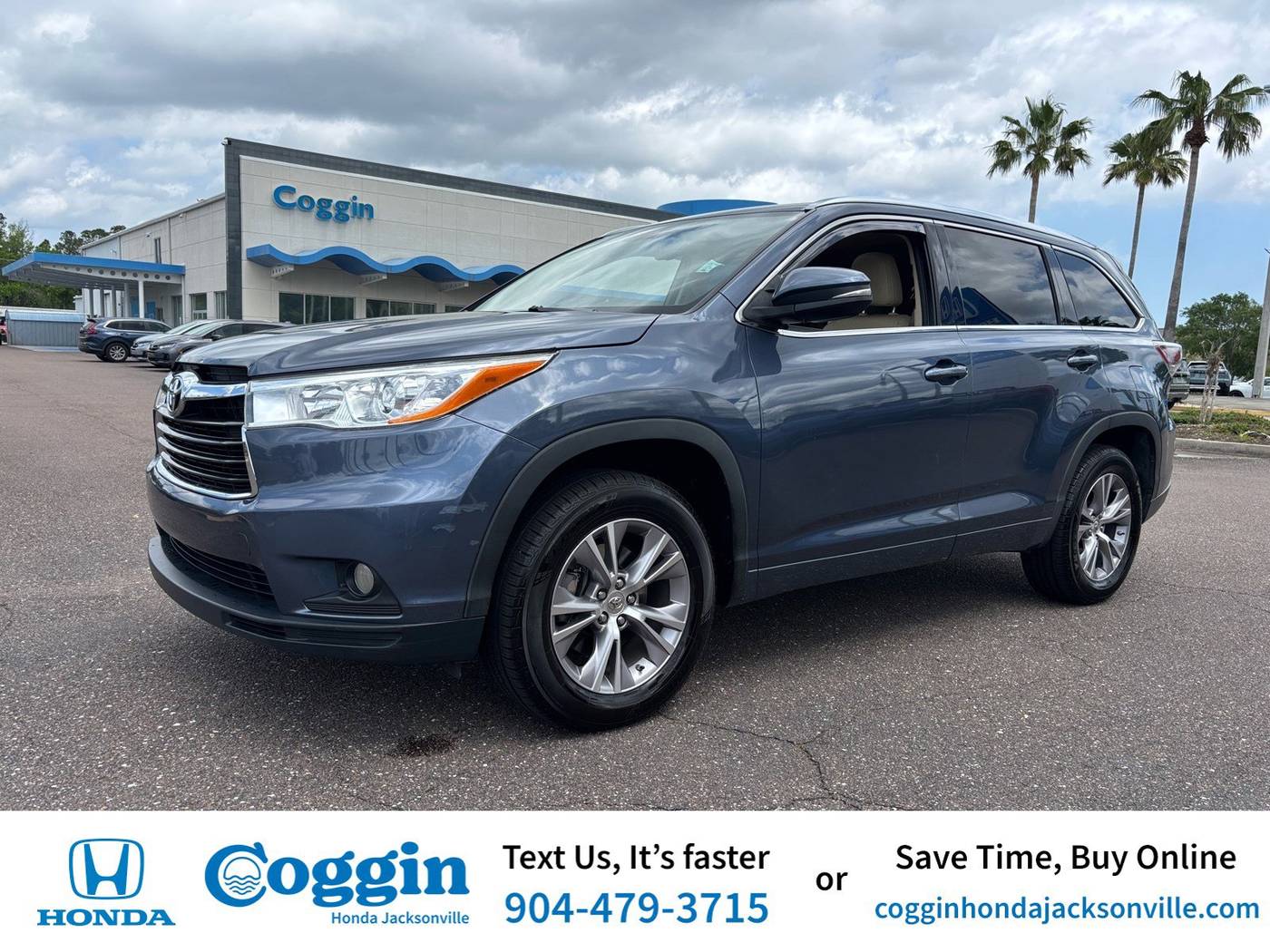 2014 Toyota Highlander XLE — SUV — 169,860 mi — Jacksonville, FL