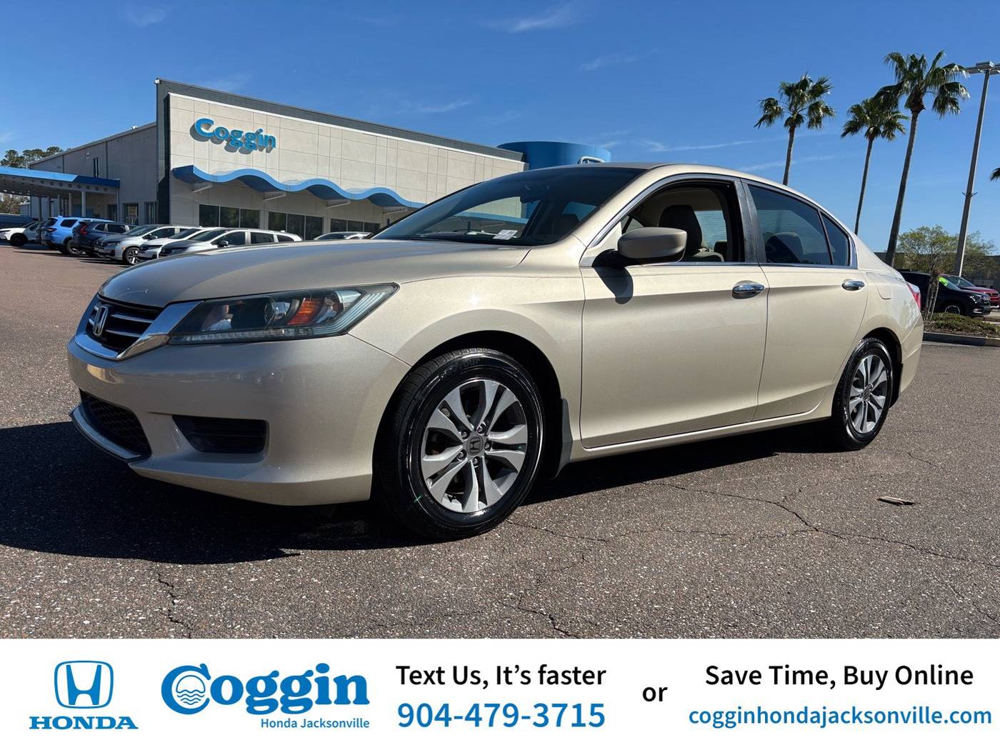 2015 Honda Accord LX — Sedan — 71,100 mi — Jacksonville, FL