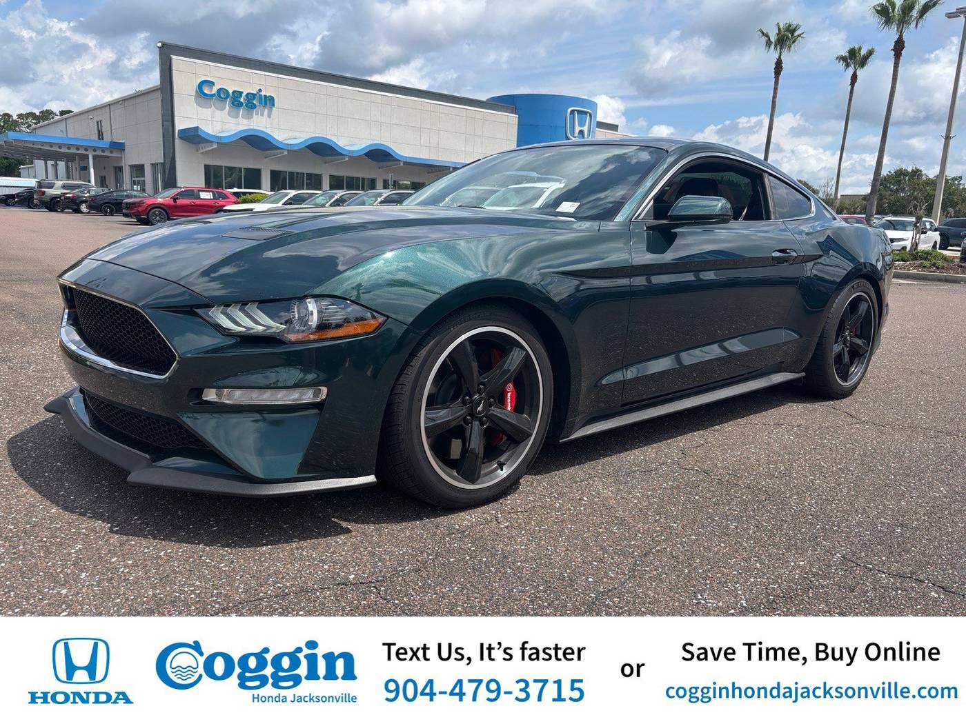 2019 Ford Mustang Bullitt — Coupe — 22,047 mi — Jacksonville, FL