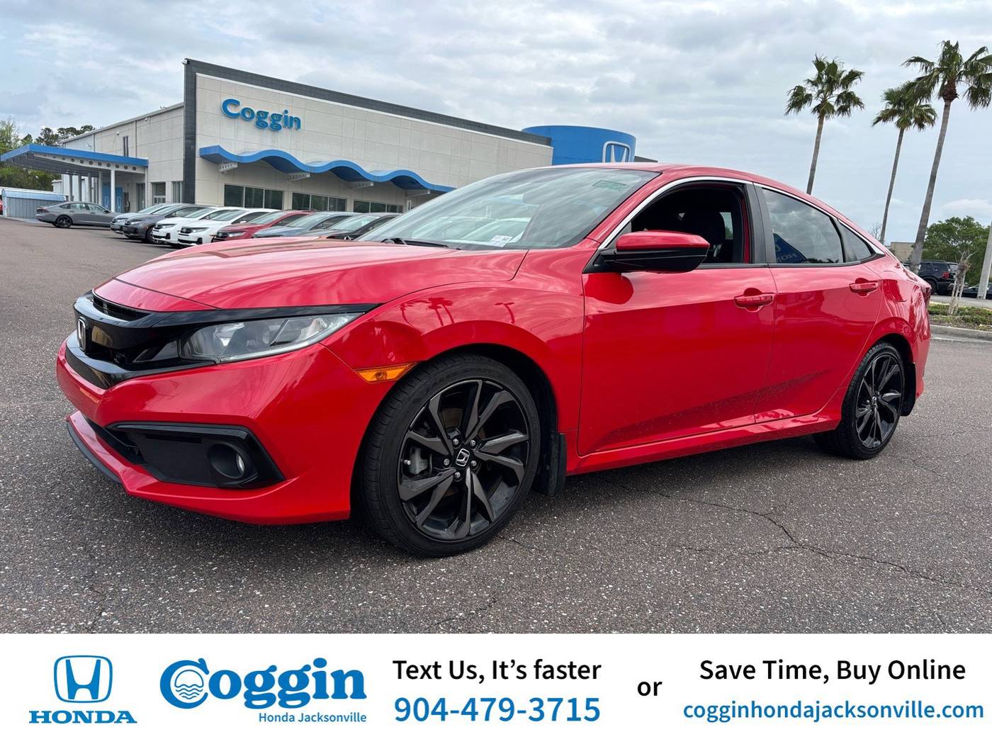 2019 Honda Civic Sport — Sedan — 95,275 mi — Jacksonville, FL