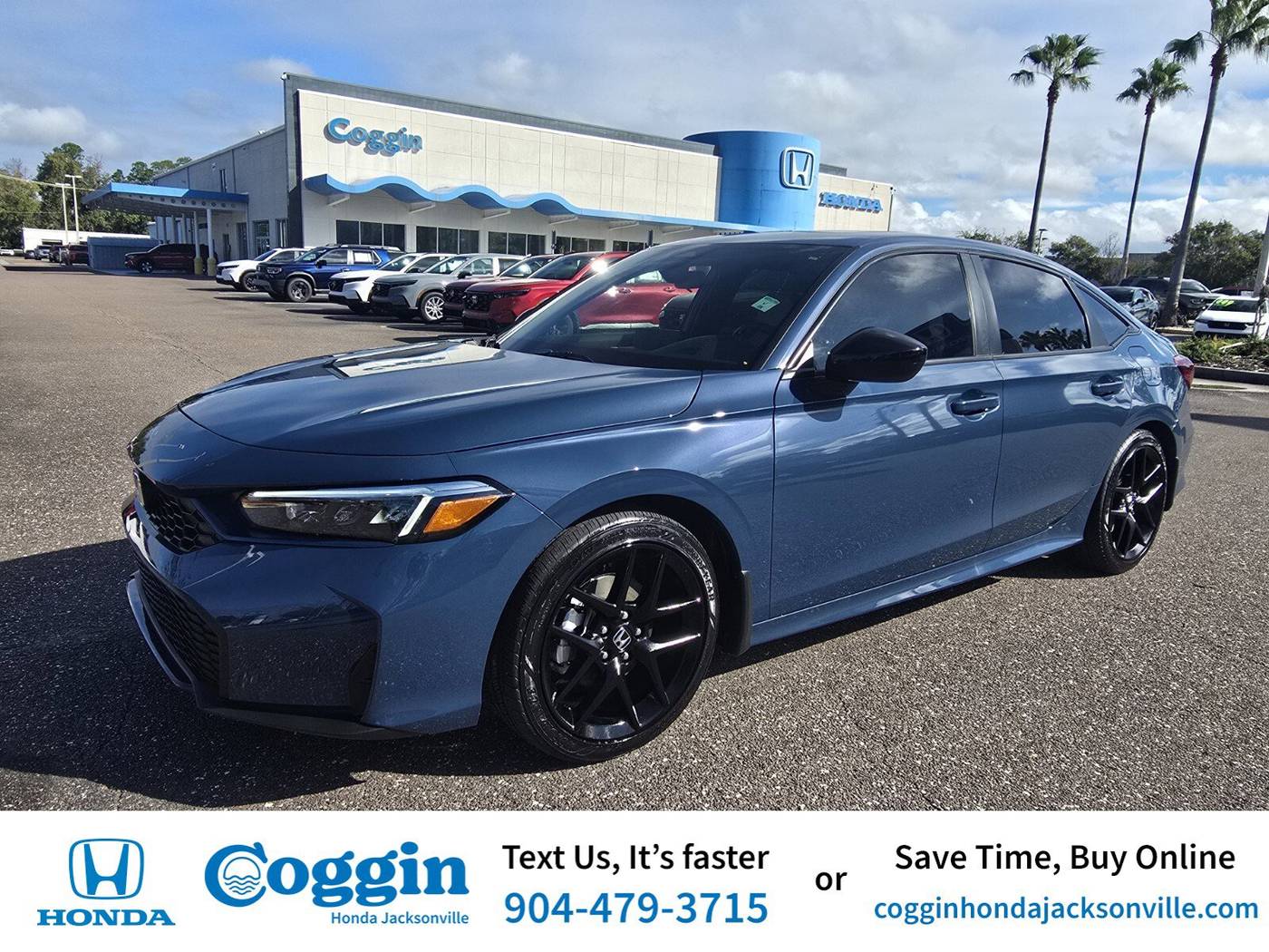 2025 Honda Civic Hybrid Sport — Sedan — 3,608 mi — Jacksonville, FL