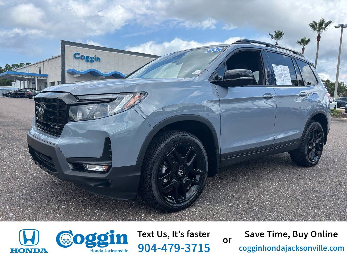 2025 Honda Passport Black Edition — SUV — 18,278 mi — Jacksonville, FL