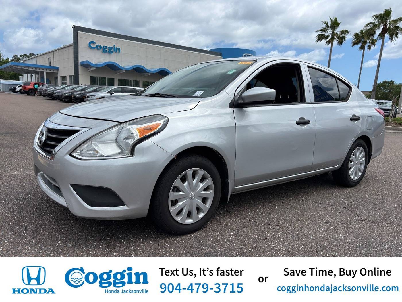 2018 Nissan Versa S Plus — Sedan — 110,521 mi — Jacksonville, FL