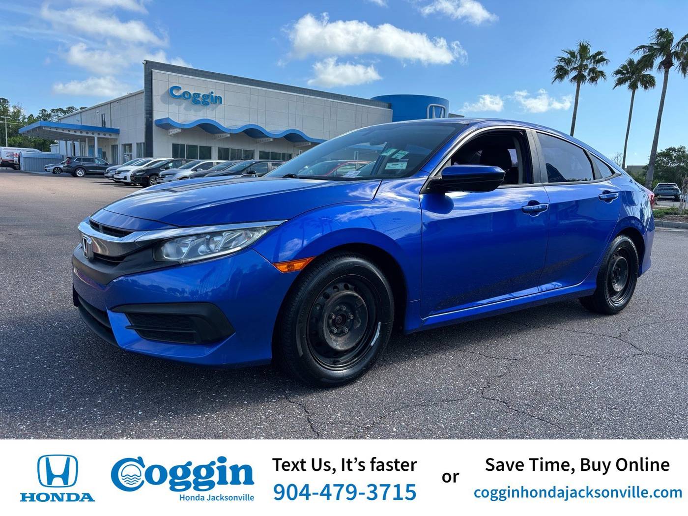 2018 Honda Civic LX — Sedan — 100,304 mi — Jacksonville, FL