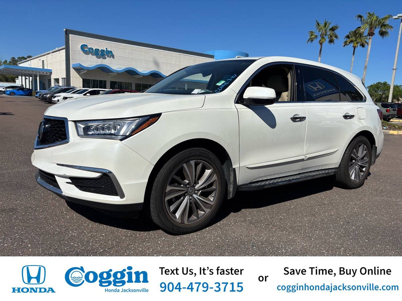 2018 Acura MDX Technology Package — SUV — 45,039 mi — Jacksonville, FL
