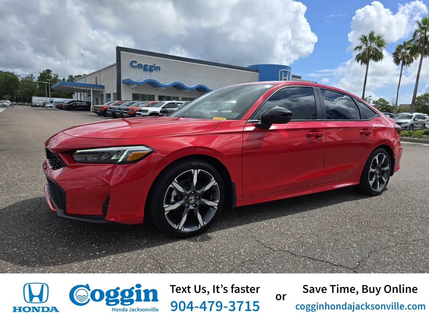 2025 Honda Civic Hybrid Sport Touring — Sedan — 4,766 mi — Jacksonville, FL