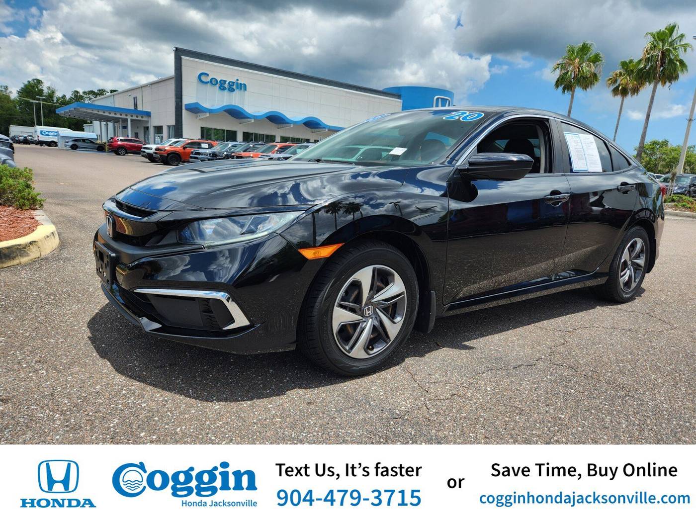 2020 Honda Civic LX — Sedan — 78,445 mi — Jacksonville, FL