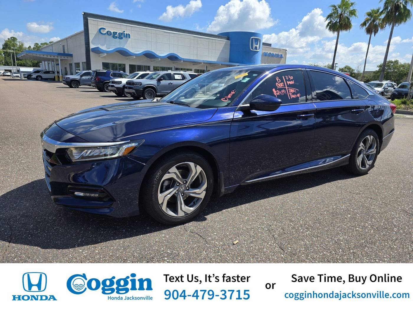 2019 Honda Accord EX-L — Sedan — 51,233 mi — Jacksonville, FL