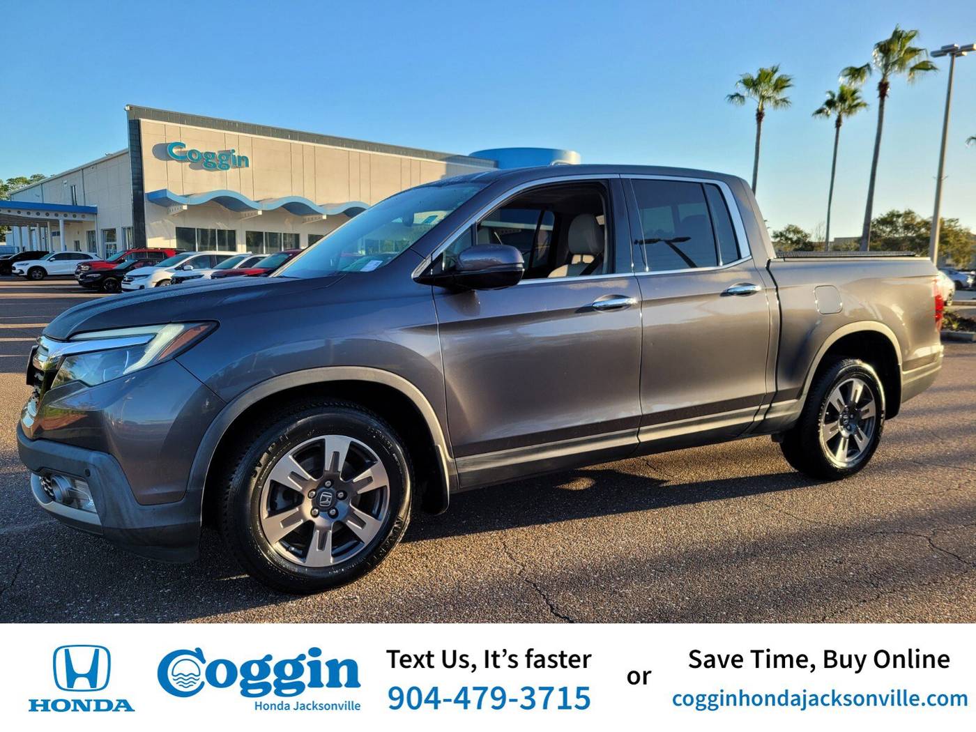 2018 Honda Ridgeline RTL-E — Pickup Truck — 86,640 mi — Jacksonville, FL