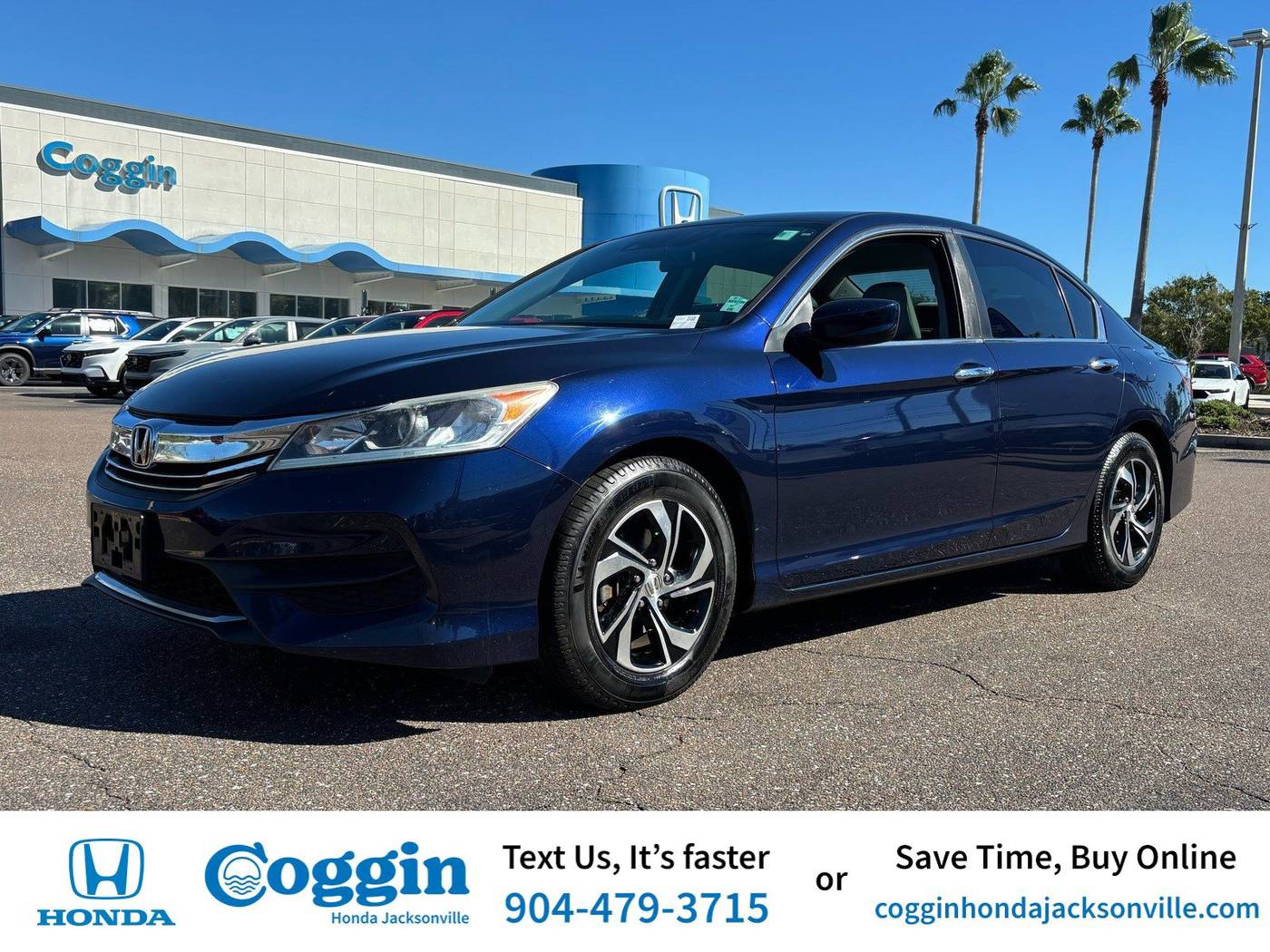 2016 Honda Accord LX — Sedan — 128,535 mi — Jacksonville, FL