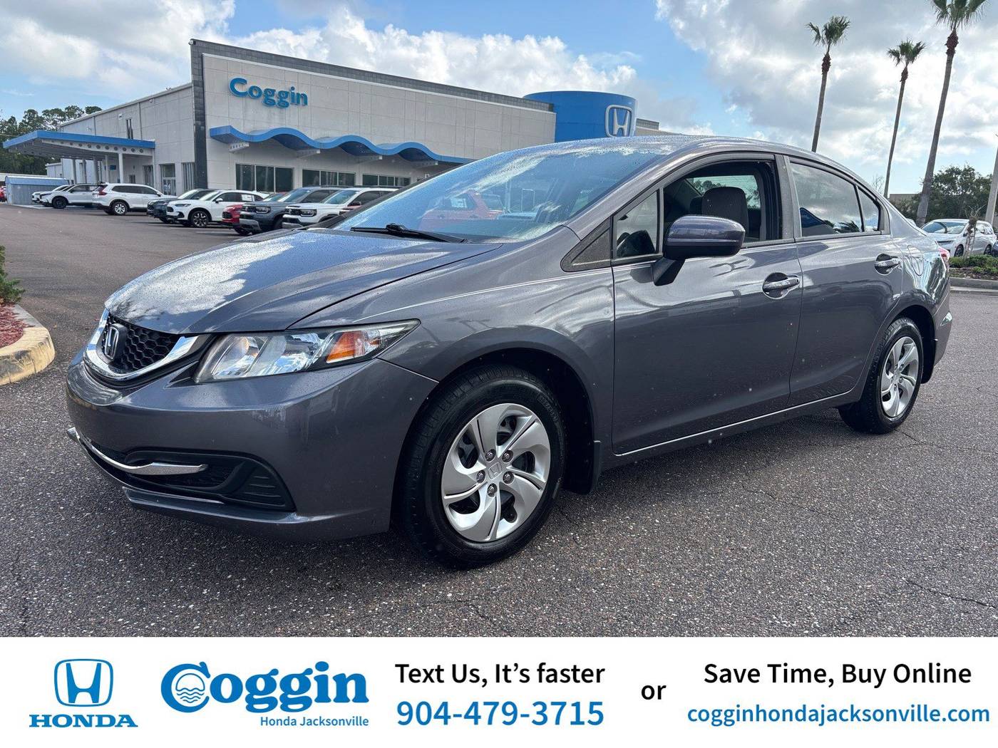 2015 Honda Civic LX — Sedan — 55,433 mi — Jacksonville, FL