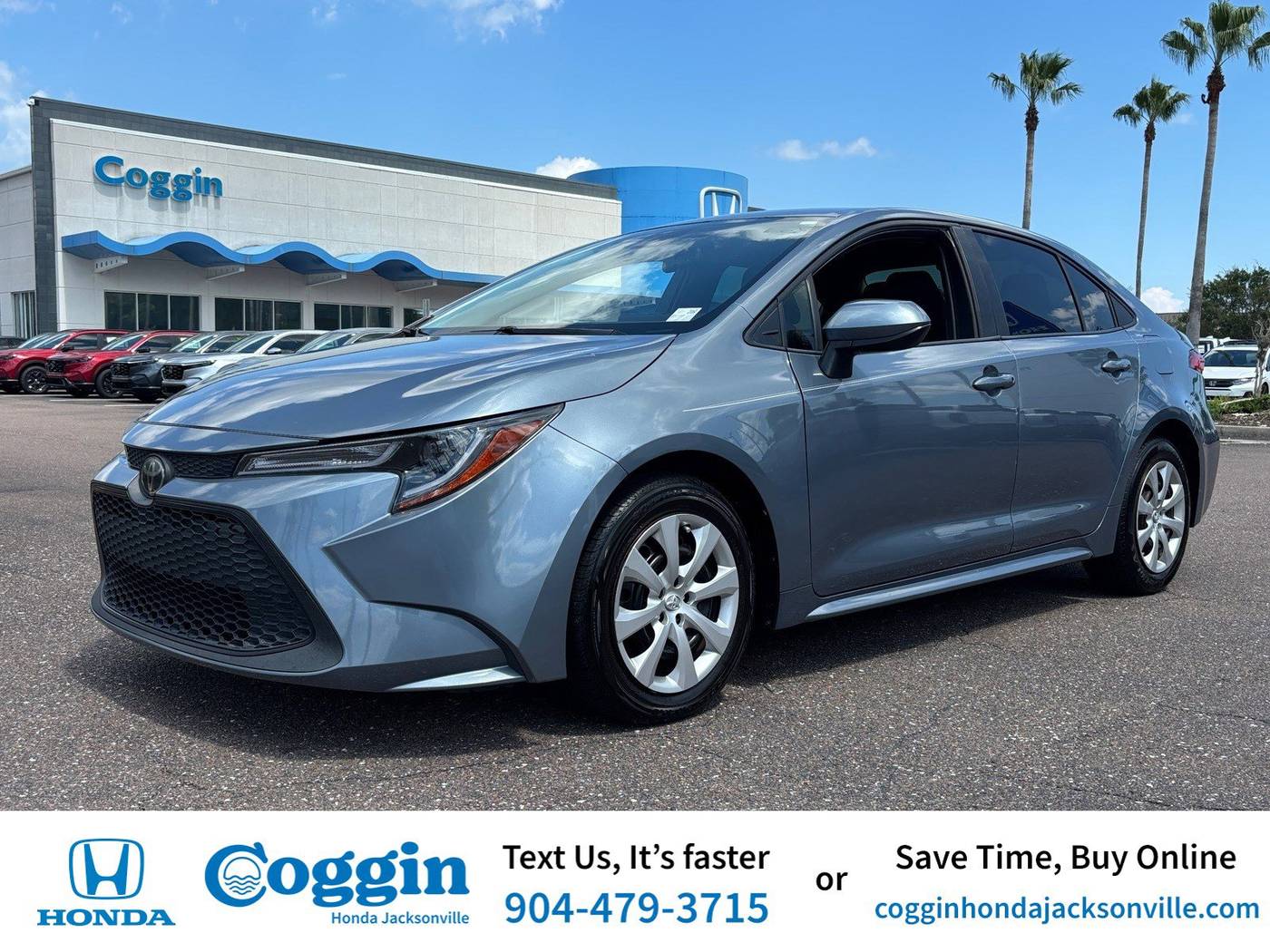 2020 Toyota Corolla LE — Sedan — 96,527 mi — Jacksonville, FL