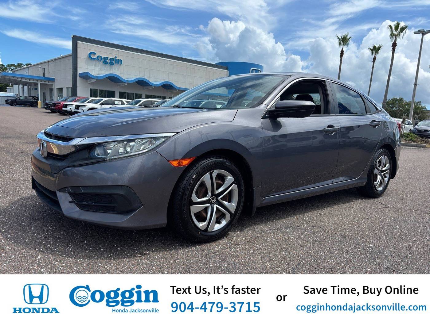 2017 Honda Civic LX — Sedan — 78,664 mi — Jacksonville, FL
