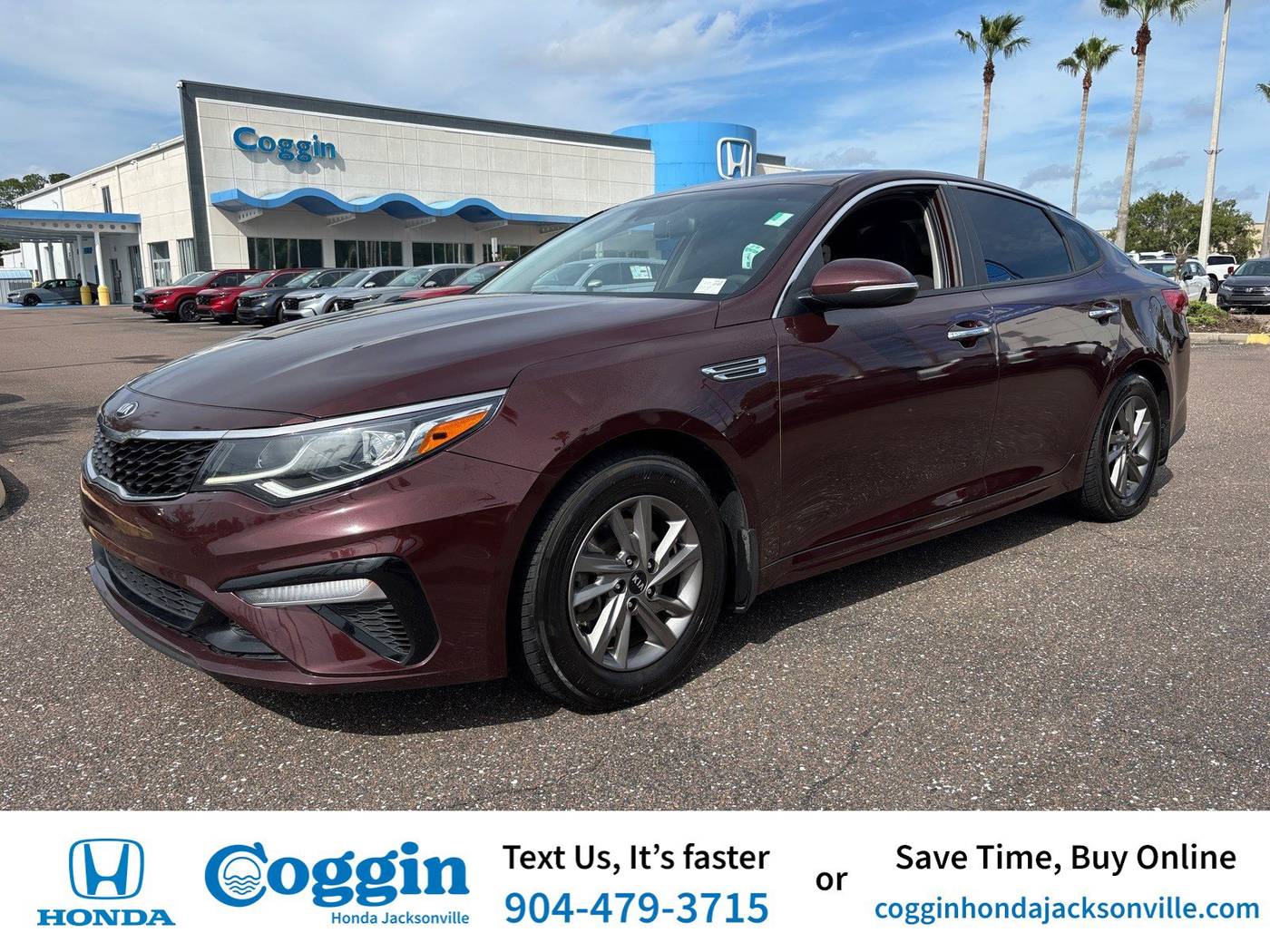 2020 Kia Optima LX — Sedan — 111,420 mi — Jacksonville, FL