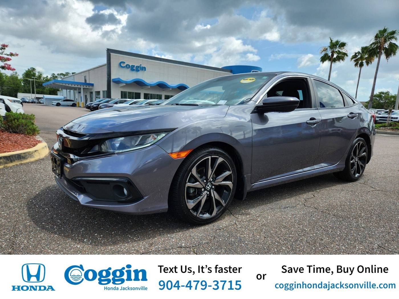 2021 Honda Civic Sport — Sedan — 83,343 mi — Jacksonville, FL