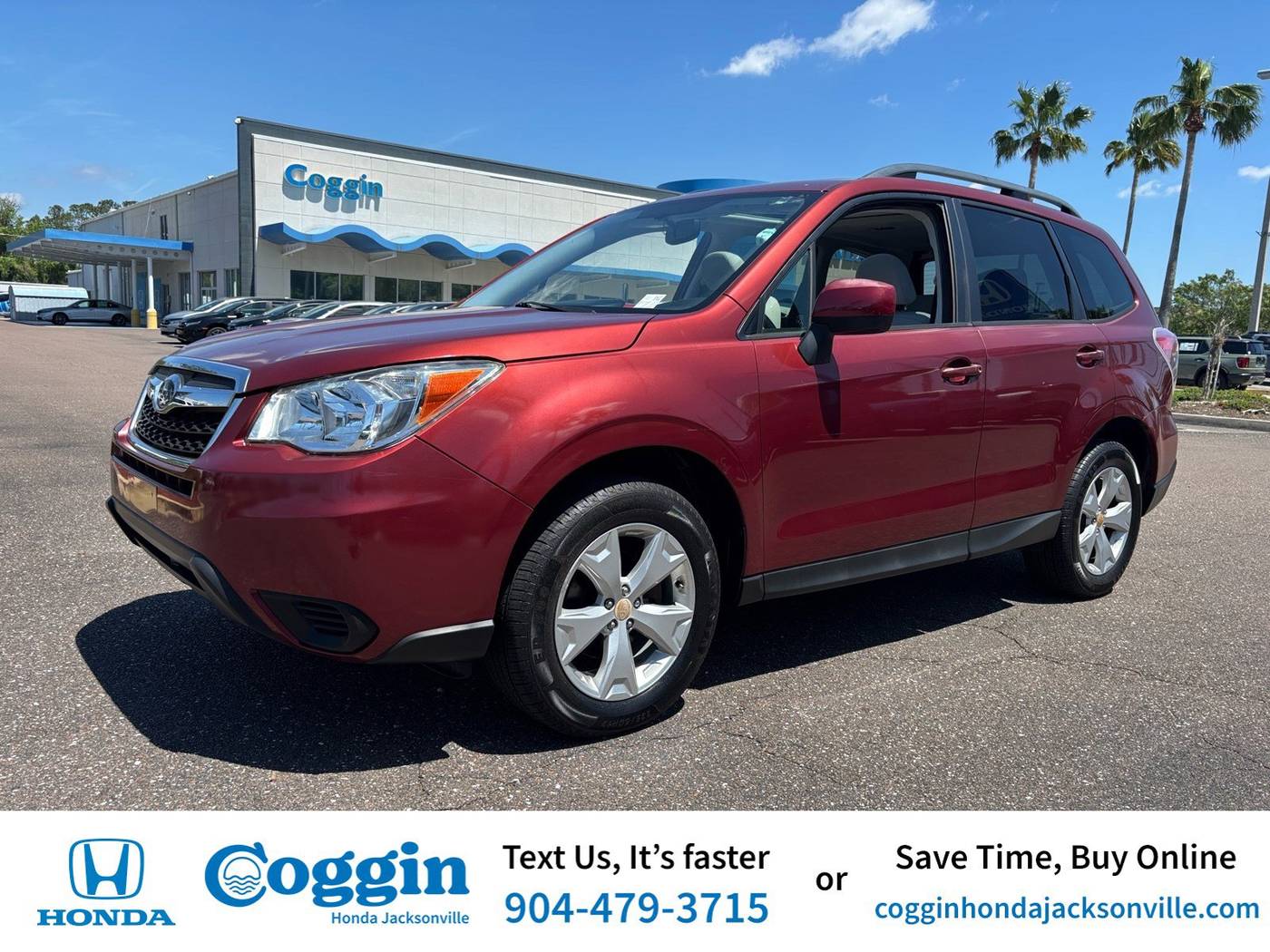 2016 Subaru Forester 2.5i Premium — SUV — 48,462 mi — Jacksonville, FL