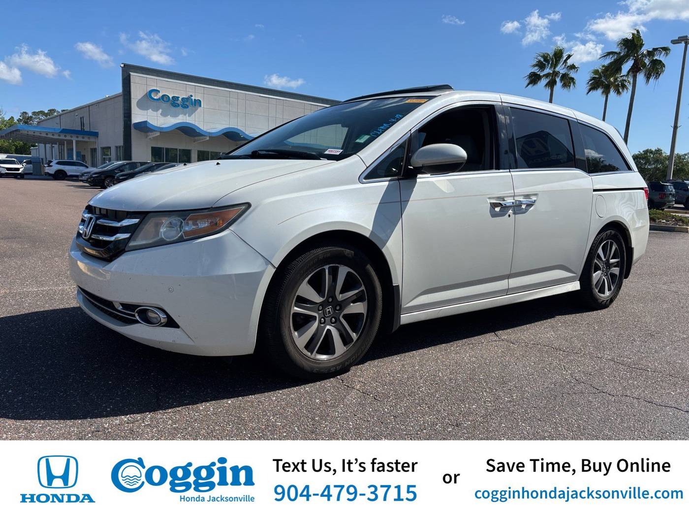2015 Honda Odyssey Touring Elite — Minivan — 184,123 mi — Jacksonville, FL