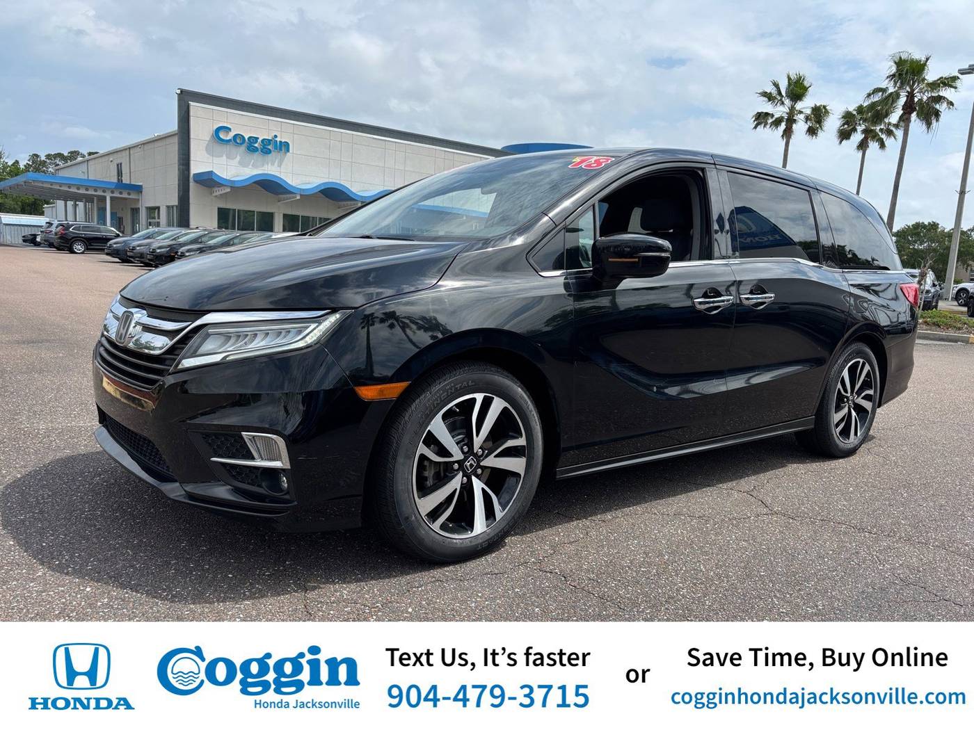 2018 Honda Odyssey Elite — Minivan — 78,274 mi — Jacksonville, FL