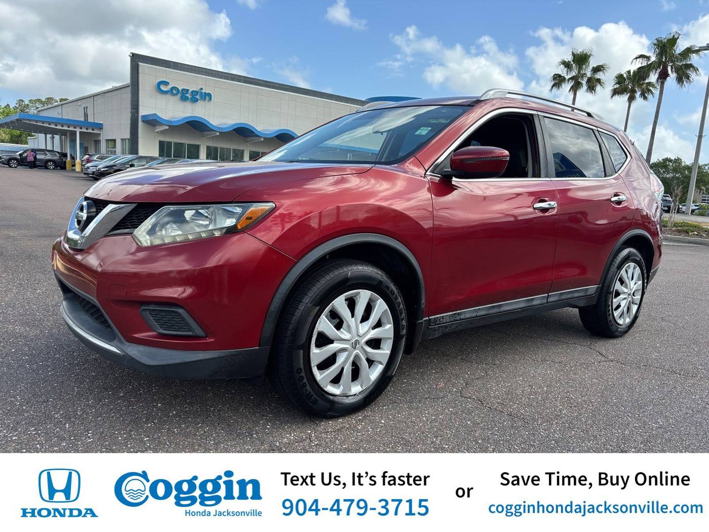 2016 Nissan Rogue S — SUV — 98,453 mi — Jacksonville, FL