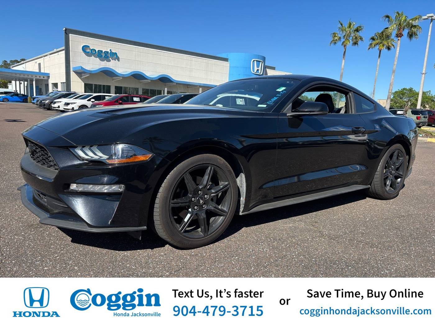 2019 Ford Mustang EcoBoost Premium — Coupe — 98,076 mi — Jacksonville, FL
