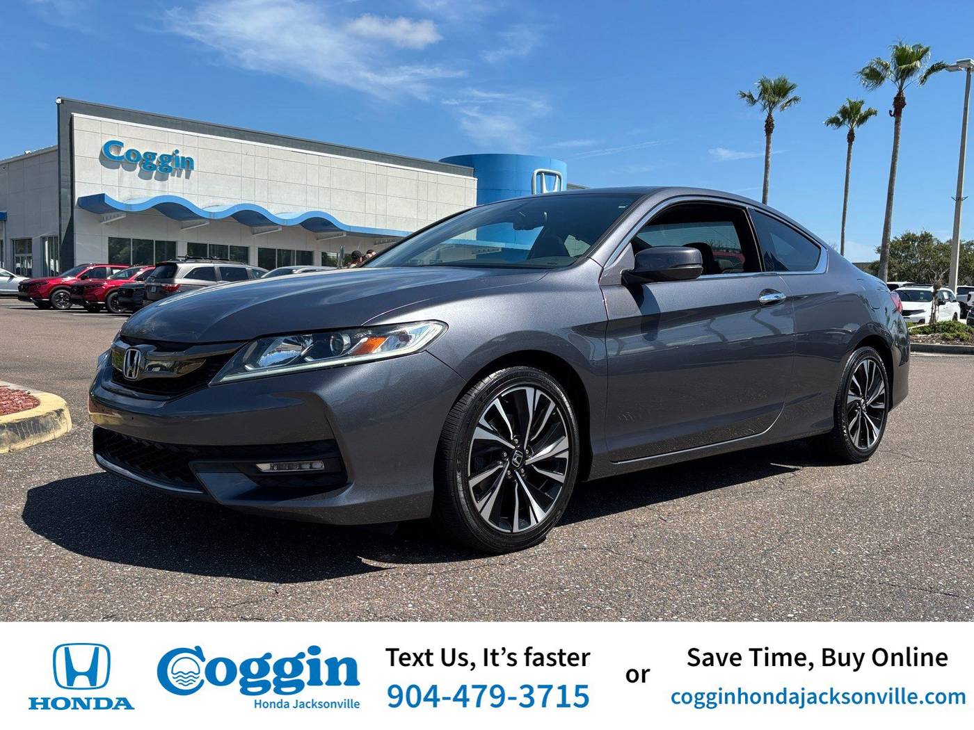 2017 Honda Accord EX-L — Coupe — 92,500 mi — Jacksonville, FL