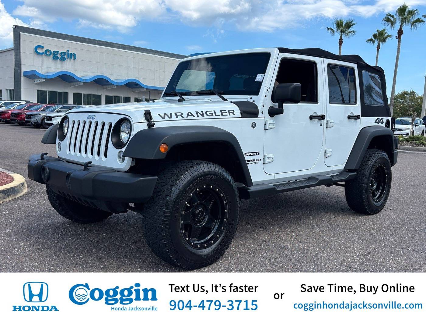 2015 Jeep Wrangler Sport — SUV — 36,800 mi — Jacksonville, FL