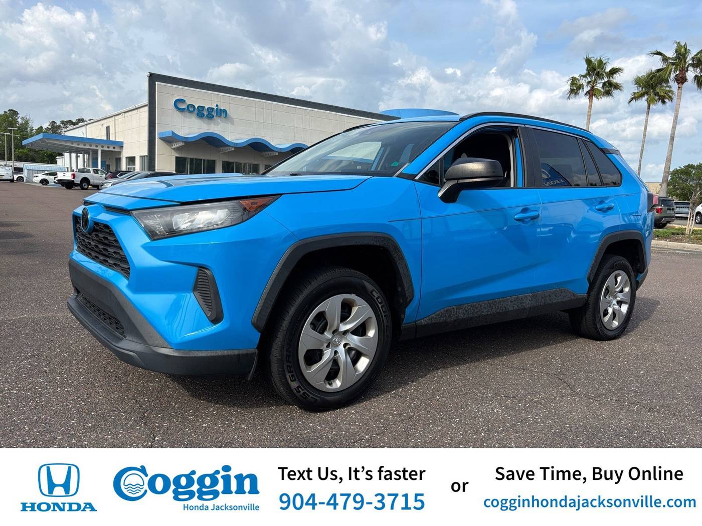 2019 Toyota RAV4 LE — SUV — 83,350 mi — Jacksonville, FL